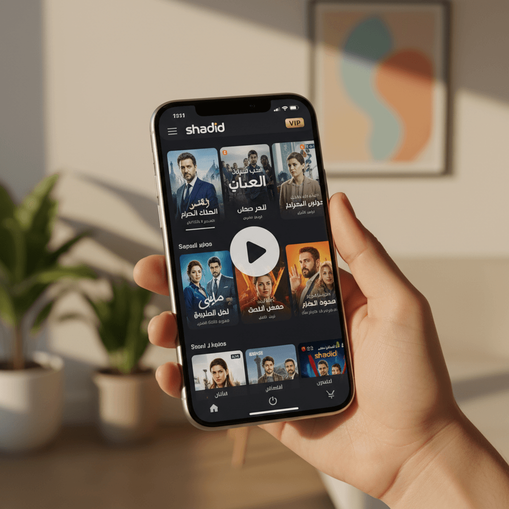 تطبيق شاهد في أي بي على الهاتف الذكي