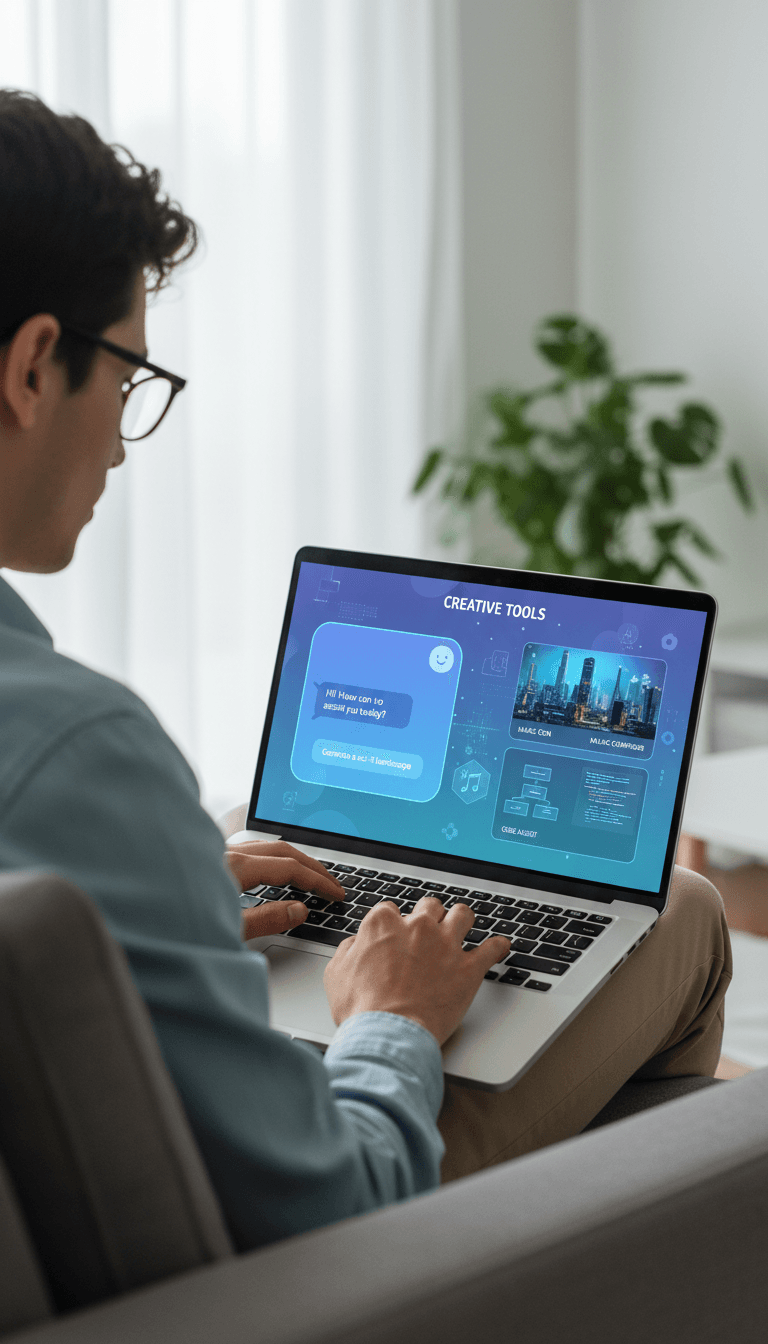 استخدام أدوات الذكاء الاصطناعي على الحاسوب