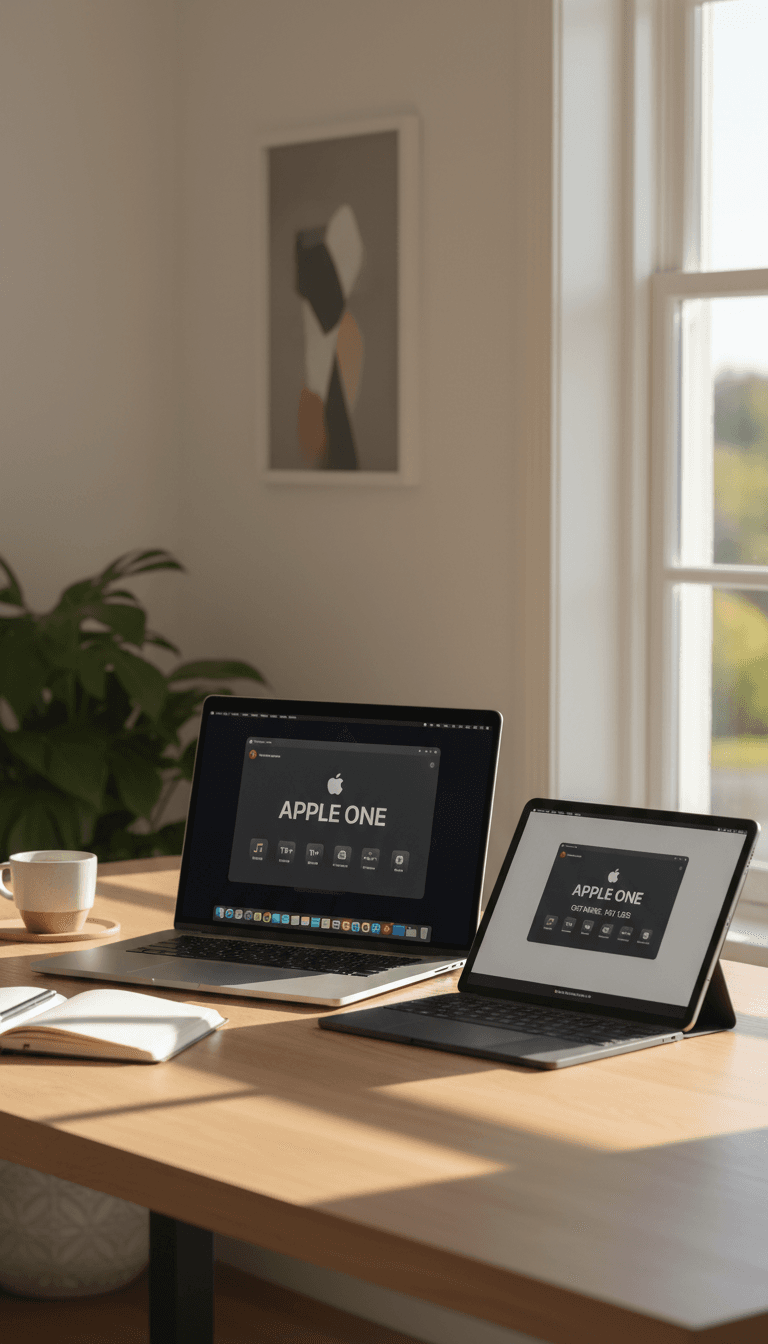 بيئة العمل الحديثة مع أجهزة Apple وخدمات Apple One